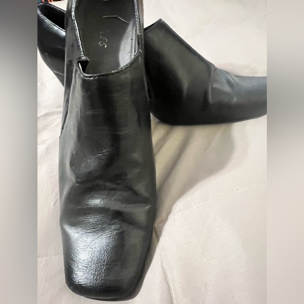 Black Aerosole 3 inch heel boot